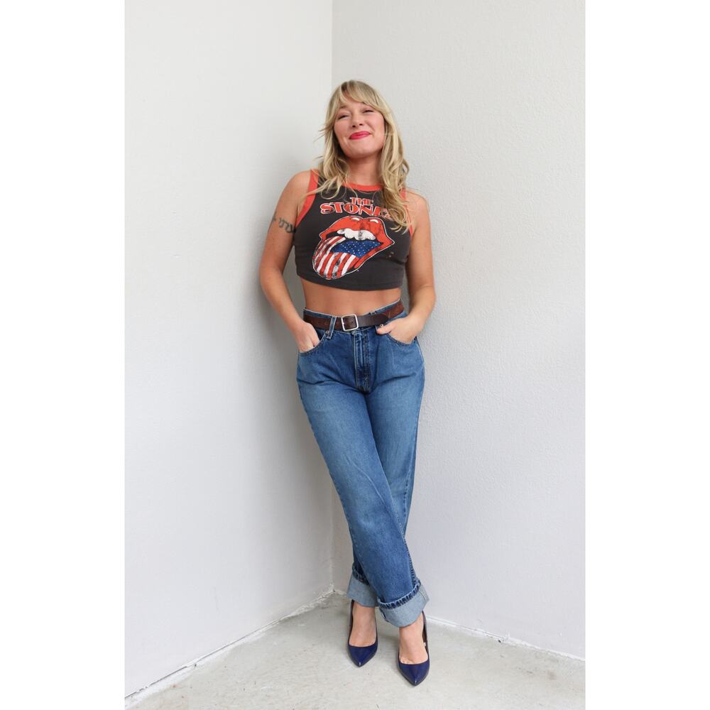Early 2000's Vintage USA Made Levi's 505 Jeans ~ Women's XS SM ~ 30" 31" Waist - Picture 6 of 10